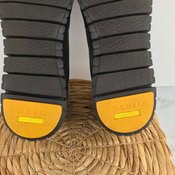 Cole Haan ZeroGrand Hiking Boot Black Leather 11B - Picture 9 of 10